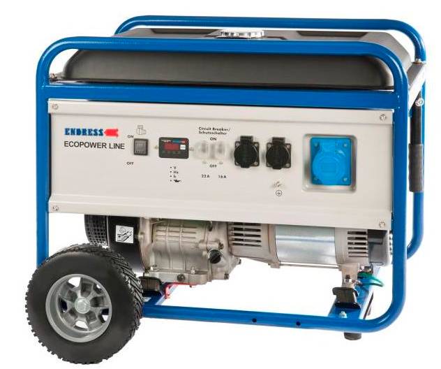 Hobi agregat za struju Endress ESE 6000 BS, 5 kW radne snage, benzin, spremnik 30 l